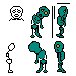 Zombie Sprite Sheet