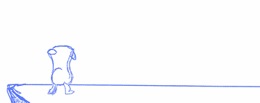 PIE 1 Art, Animation: Project 2 - Flour Sack Walk Cycle